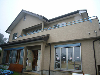 桧の大黒柱・杉板や無垢材を使用・省エネルギーの木の家:埼玉県比企郡ときがわ町 N様邸